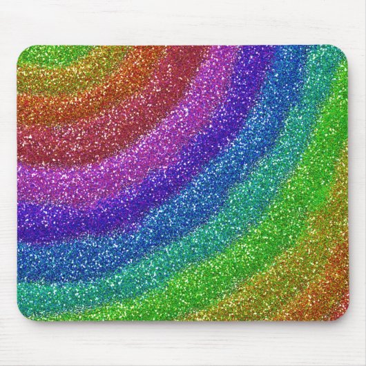 Glitters Rainbow Muismat (Voorkant)