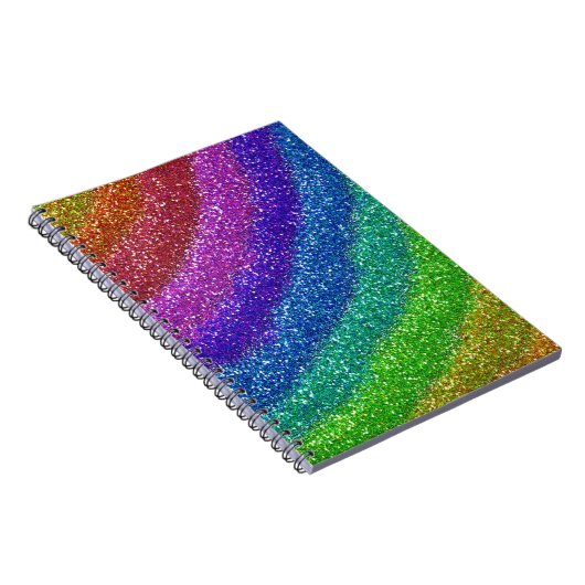 Glitters Rainbow Notitieboek (Rechterzijde)