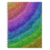 Glitters Rainbow Notitieboek (Voorkant)