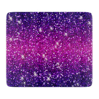 Glitters Sparkles Paars Roze Textuur Snijplank