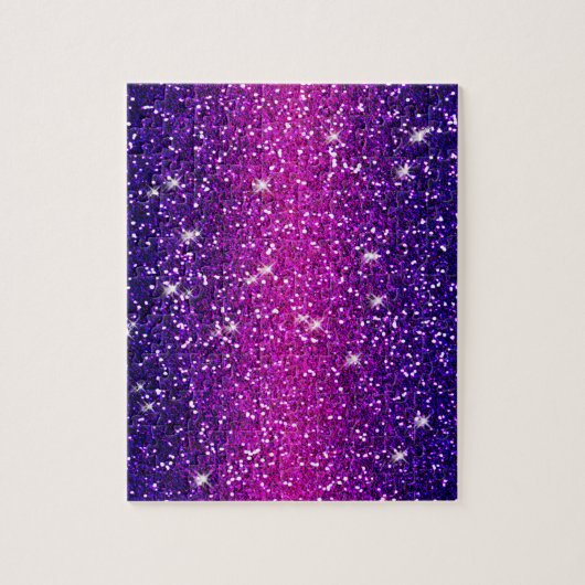 Glitters Sparkles Paarse roze textuur Legpuzzel (Verticaal)