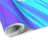 Glittersneeuwvlokken Cadeaupapier (Rol Hoek)
