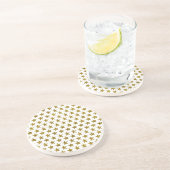 Glittersterren Zandsteen Onderzetter (Zijkant)