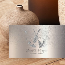 Glitterstofzuiger, bezem, confetti