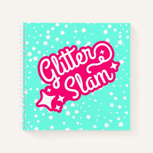 Glitterstorm Notitieboek (Voorkant)