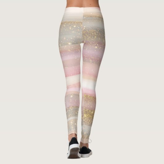 Glitterstripes Leggings (Achterkant)