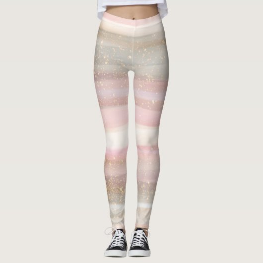 Glitterstripes Leggings (Voorkant)