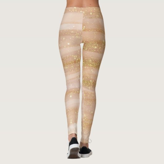 Glitterstripes Leggings (Achterkant)