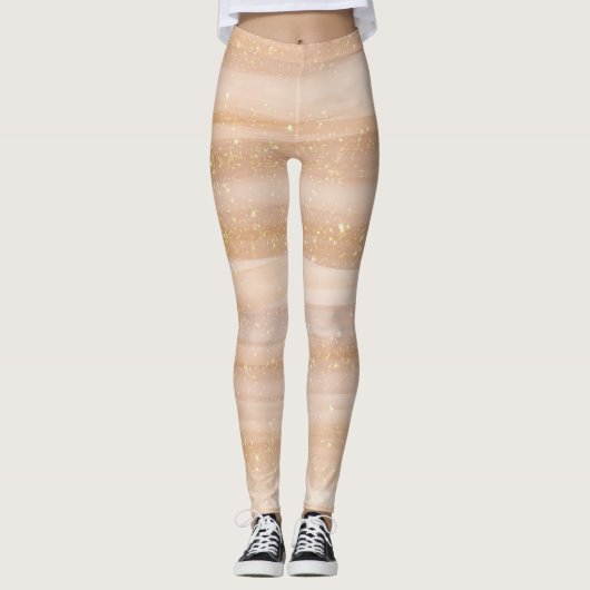 Glitterstripes Leggings (Voorkant)