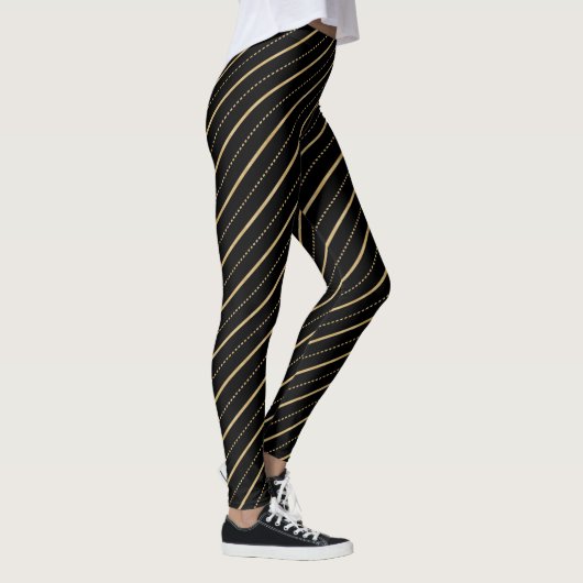 Glitterstrips en -Stippen Leggings (Rechts)