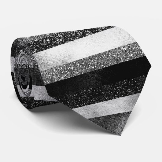 Glitterstrips Stropdas (Opgerold)