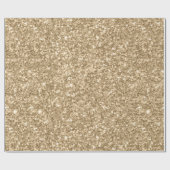 Glittertexpressie op papier voor gouden handschoen (Vlak)