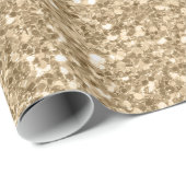 Glittertexpressie op papier voor gouden handschoen (Rol Hoek)