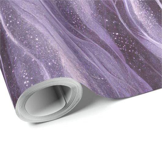 Glittertextuur Glitter Goud Patroon Cadeaupapier (Rol Hoek)
