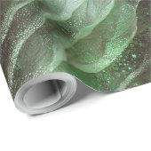 Glittertextuur Glitter Goud Patroon Cadeaupapier (Rol Hoek)