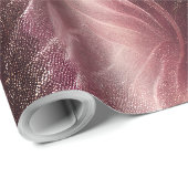 Glittertextuur Glitter Goud Patroon Cadeaupapier (Rol Hoek)