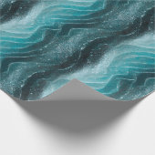 Glittertextuur Glitter Goud Patroon Cadeaupapier (Hoek)