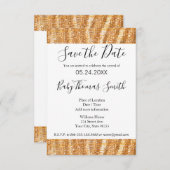 glittertrim kaart (Voorkant / Achterkant)