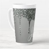 Glitterverf Drip Latte Mokka Mok (Linkerhoek)