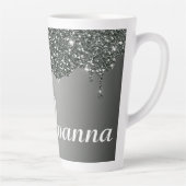 Glitterverf Drip Latte Mokka Mok (Rechts)