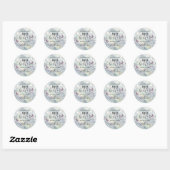 Glittervlinder script body butter label (Vel)