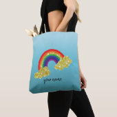 glitterwolk met mousserende smeltkroes tote bag (Dichtbij)