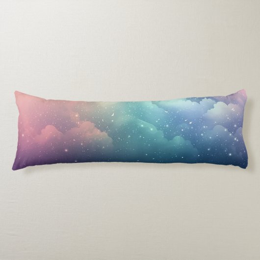 Glitterwolken Lichaamskussen (Voorkant)