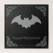 Glittery Bat Halloween Legpuzzel (Verticaal)