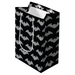 Glittery Bat Halloween Medium Cadeauzakje