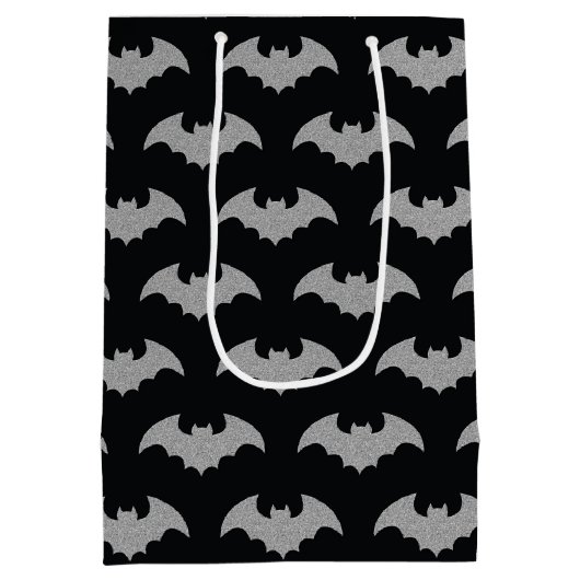 Glittery Bat Halloween Medium Cadeauzakje (Achterkant)