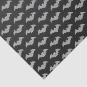 Glittery Bat Halloween Tissuepapier (Detail)