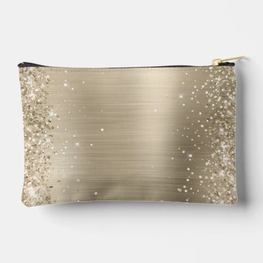 Glittery Bleek Gold Foil Fancy Monogram Etui (Achterkant)