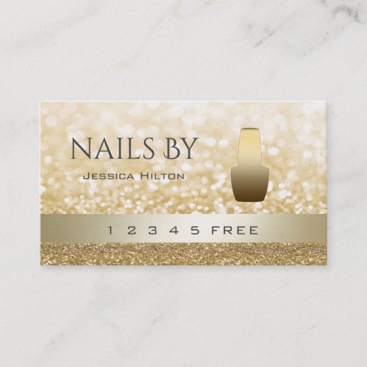 glittery bokeh , een trouwe glittery bokeh , een m klantenkaartje (Voorkant)