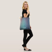 Glittery Canvas tas – Sparkling Mode Accessoire (Op model)