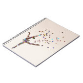 Glittery Dancer Notitieboek (Linkerzijde)
