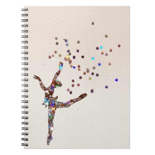 Glittery Dancer Notitieboek (Voorkant)
