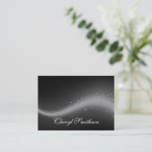 Glittery Design Visitekaartje (Staand voorkant)