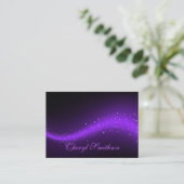 Glittery Design Visitekaartje (Staand voorkant)