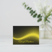 Glittery Design Visitekaartje (Staand voorkant)