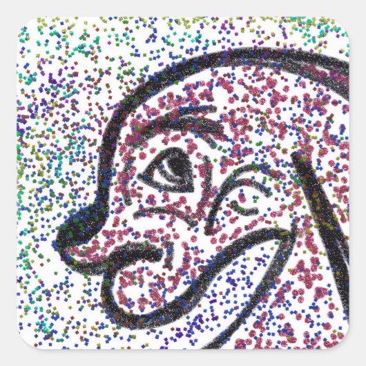 Glittery Dog Sticker Sheets (Voorkant)