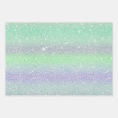 Glittery en Starry schattig cadeau 1 Inpakpapier Vel (Voorkant 3)