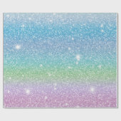 Glittery en Sterrenbeeld schattig cadeau 12 Cadeaupapier (Vlak)