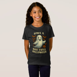 Glittery Ghost - Een vrolijke Halloween T-shirt