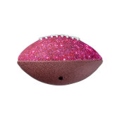 Glittery Glam Football Pink Sparkly Cute Gifts (Gedraaid 270)