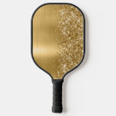 Glittery Gold 40 en Fabulous Pickleball Paddle (Achterkant)