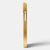 Glittery Gold Foil Modern Girly Signature Case-Mate iPhone Case (Achterkant / Links)