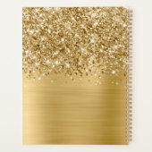 Glittery Gold Glam - Aangepast 2023 Planner (Achterkant)