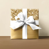 Glittery Gold Glam Cadeaupapier