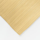 Glittery Gold Glam Name Fleece Deken (Hoek)