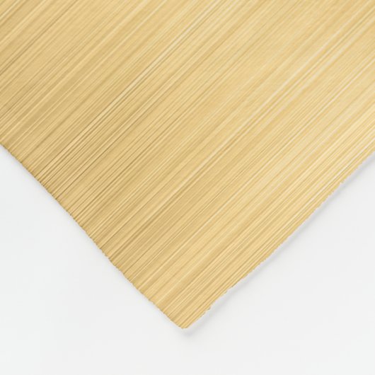 Glittery Gold Glam Name Fleece Deken (Hoek)